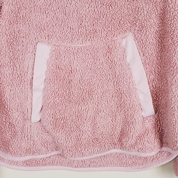 Adrienne Vittadini Sport Pink Sherpa All Day Wear Pullover - Picture 5 of 7